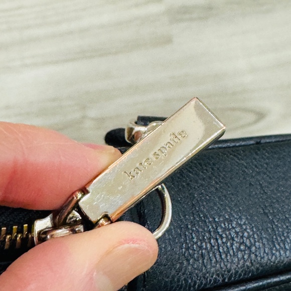 Kate Spade - Rosie Crossbody Bag, Pebbled Leather, Black, Good Condition - Picture 5 of 6